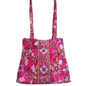 Vera Bradley Vibrant Floral Quilted Bag EUC